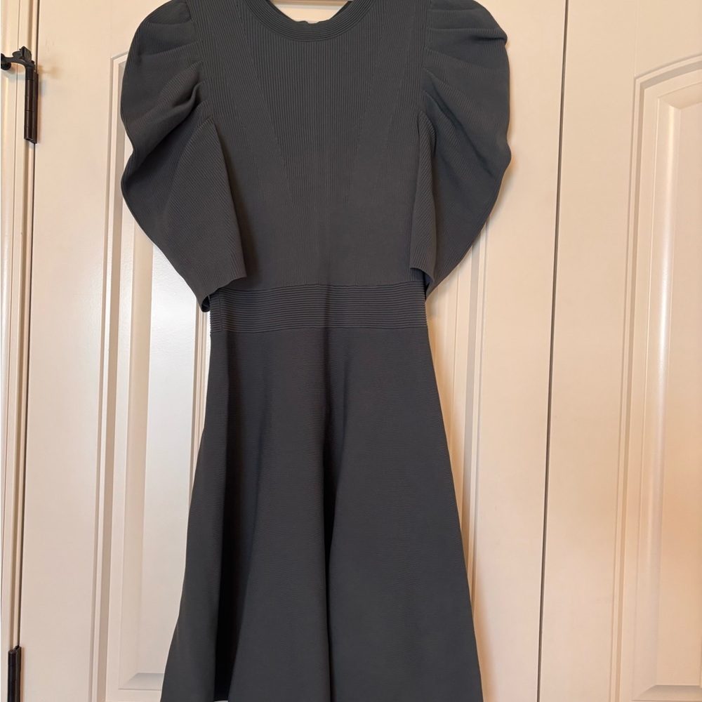 Ted Baker Dark Gray Long Sleeve Dress
